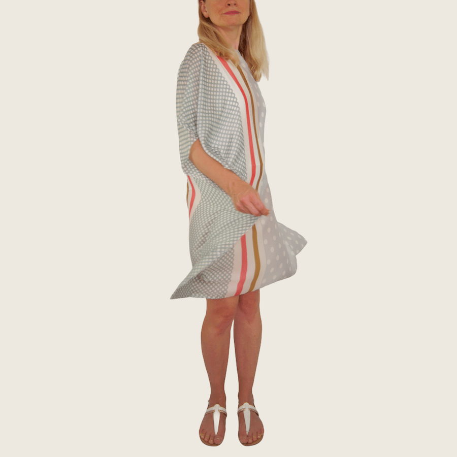 Tunique gris pois blanc<br>
Limitée 17 pièces – Image 4