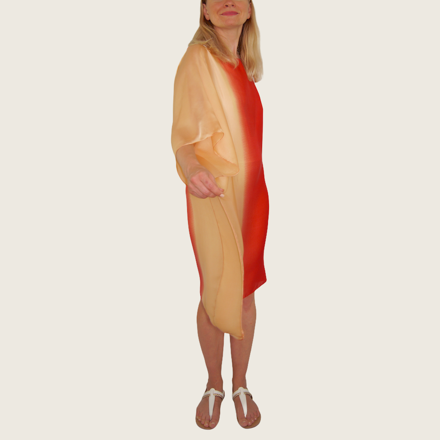 Tunique rouge jaune<br>
Exemplaire unique – Image 5