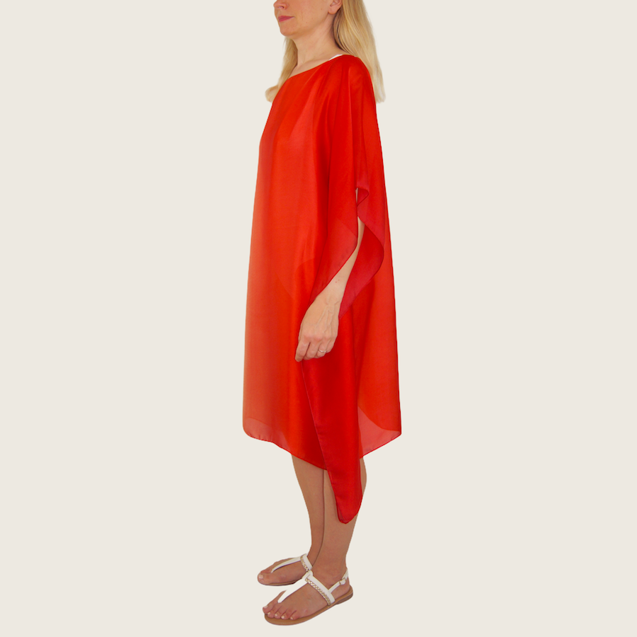 Tunique rouge jaune<br>
Exemplaire unique – Image 6